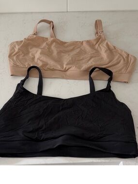 Skims Nursing Bras - Black and Nude